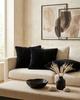 Poduszka dekoracyjna SHP LINE czarna