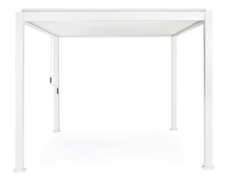 Pergola ogrodowa BIZZOTTO OCEAN 3X4 – biały