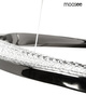 MOOSEE lampa wisząca ANILLO 2 czarny      chrom