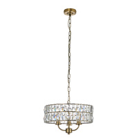 Clifton 3 Pendant Light Antique Brass