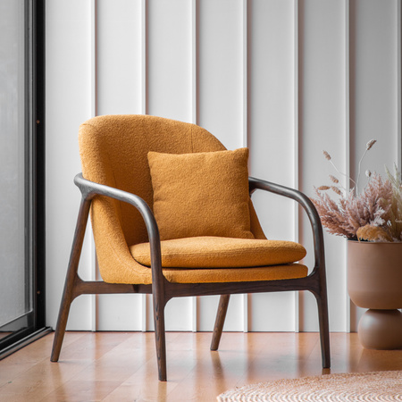 Fotel Alegra Ochre 680 x 840 x 830 mm