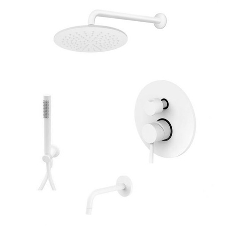 Zestaw wannowy podtynkowy z wylewką-Paffoni/kolekcja Light