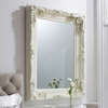Rzeźbione lustro Louis w kolorze kremowym 1190 x 890 mm