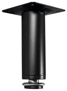 KERAMIA FRESH nóżka o regulowanej wysokość 100-110mm, czarny mat
