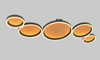 9069-504 Lampa sufitowa piątka BORDEAUX