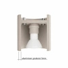 Plafon ORBIS 1 taupe