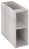 TREOS szafka wisząca dolna 20x53x50,5cm, dąb Polar