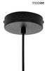 MOOSEE lampa wisząca SPINNER 26 czarna