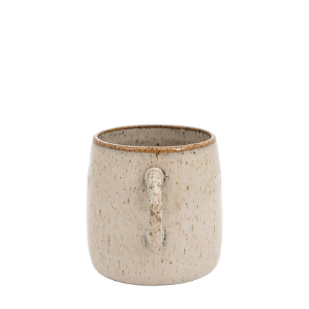 Speckle Glaze Mug Oatmeal (4pk)