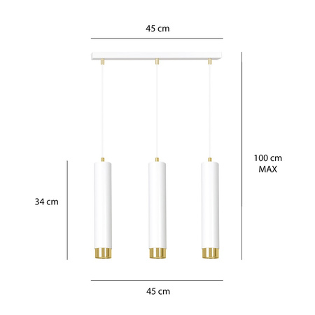 KIBO 3 WH/GOLD