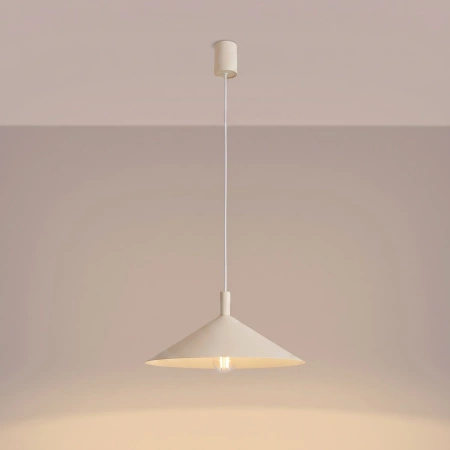 Lampa wisząca NOX 40 beżowa