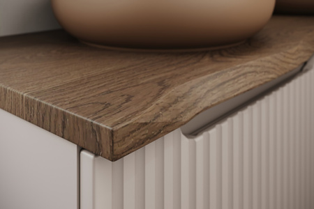 Zestaw meblowy 80cm z blatem i umywalką nablatową Beyond