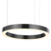 Lampa wisząca CIRCLE 2 60+80 cm - LED, ringi tytan szczotkowany na 1 podsufitce