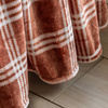 Checkmate Rolled Fleece Nutmeg 1400x1800mm