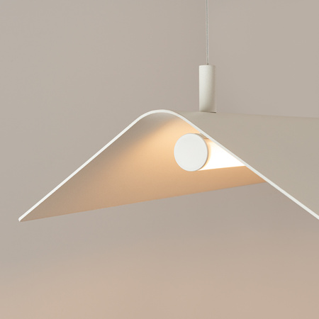 Lampa wisząca ELVA beżowa LED 3000K
