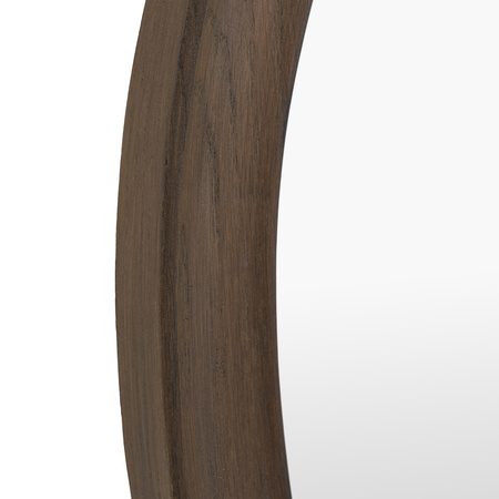 Copenhagen Pebble Mirror Walnut 800x37x780mm
