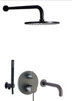 Zestaw wannowy podtynkowy z wylewką L-400mm fi-30cm-Emmevi Rubinetterie/Piper