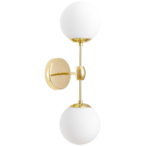 LAMPA ŚCIENNA KINKIET LOFTOWY KLASYCZNE ZŁOTO ZODIAK W2