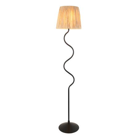 Wriggle 1 Floor Lamp Matt Black