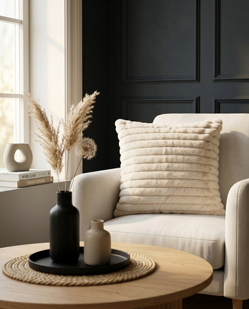 Poduszka dekoracyjna SHP LINE beżowa