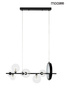 MOOSEE lampa wisząca ALURE LINE 90 czarna