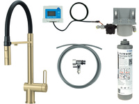 Bateria kuchenna z zestawem do filtracji wody
 z elastyczną wylewką