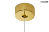 MOOSEE lampa wisząca RING LUXURY 50 złota
