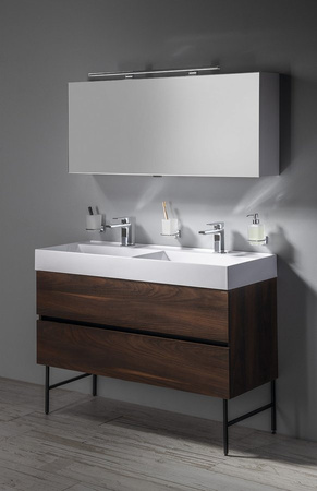 ODETTA szafka umywalkowa 118x50x43,5cm, sosna rustykalna