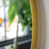 Holworth Large Round Mirror Gold 800x35x800