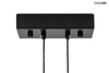 MOOSEE lampa wisząca ALURE LINE TWIN 90 czarna