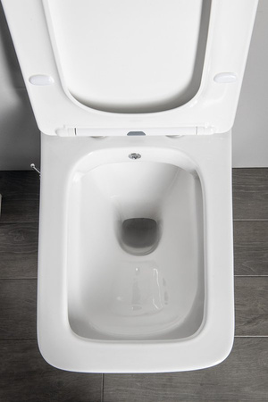 PORTO CLEANWASH WC wiszące Rimless, z prysznicem bidetowym i baterią, 36x52cm, biały