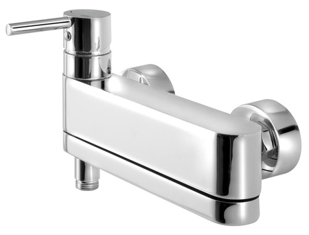 RHAPSODY bateria wannowa ścienna z obrotową wylewką, chrom