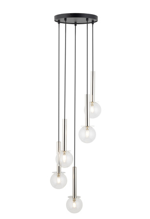 DAISY 5 srebrny/transparentny