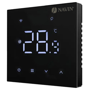 Termostat NAVIN WT410 BH-3A Wi-Fi do kotłów gazowych, czarny