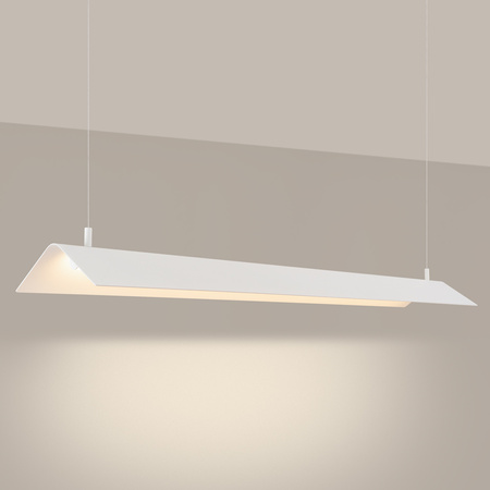Lampa wisząca ELVA biała LED 3000K