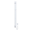 Elektryczny grzejnik łazienkowy Silhouette Quadro 90х1500 Sensor prawa, biały