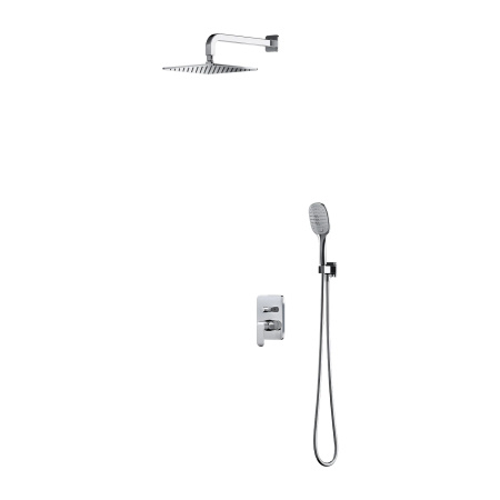 SACRAMENTO system prysznicowy podtynkowy, chrom połysk