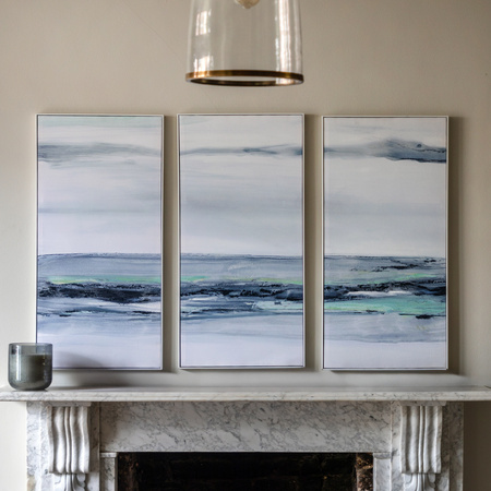 Clouded View Framed Canvas Set of 3