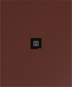 FLEXIA brodzik kompozytowy z możliwością docinania 120x100cm, brązowy mat