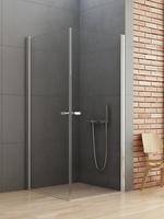 KABINA NEW SOLEO PROSTOKĄTNA U 80x100x195 CZYSTE 6mm ACTIVE SHIELD