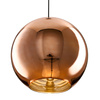 Lampa wisząca MIRROR GLOW - L miedziana 40 cm