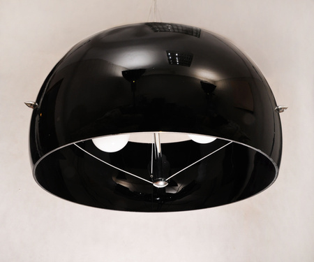 NOWOCZESNA LAMPA WISZĄCA CZARNA STILIO D50