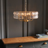 Clifton 5 Pendant Light Antique Brass