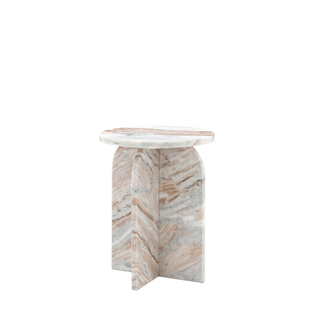 Amalfi Side Table Natural 400x400x500mm