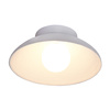 Lampa ścienna ILUSIONI 26 cm - okrągły kinkiet biały