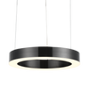 Lampa wisząca CIRCLE 40 cm - LED, ring tytan szczotkowany