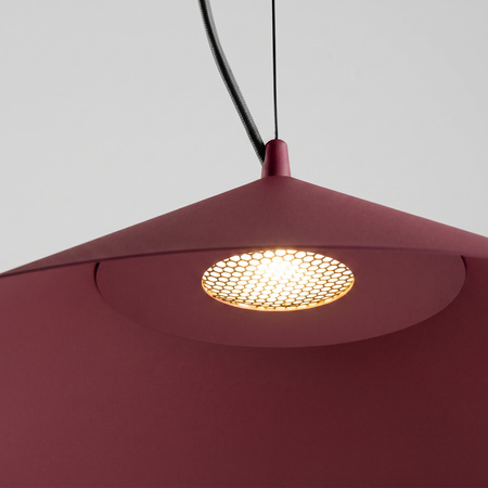 Lampa wisząca FINT burgund LED 3000K