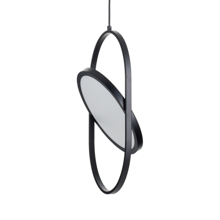 Lampa wisząca ELIPSE M, 45 cm - LED, czarna nowoczesna
