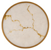 Lampa wisząca ALCHEMY 60 cm - LED, złoty alabaster