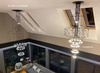 MOOSEE lampa wisząca FLUSSO 43 czarna